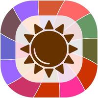 Sun Vector Icon