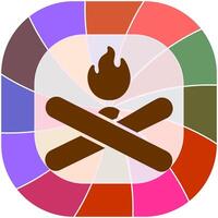 Bonfire Vector Icon