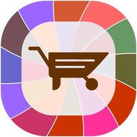 Garden Cart Vector Icon