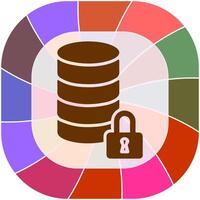 Encrypted Data Vector Icon