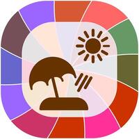 Beach Vector Icon