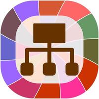 Flowchart Vector Icon