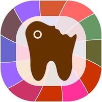 Caries Vector Icon