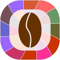 Coffee Grain Vector Icon