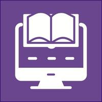 Digital Learning Vector Icon