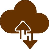 Cloud Computing Vector Icon