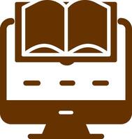 Digital Learning Vector Icon