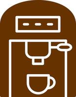 café máquina ii vector icono