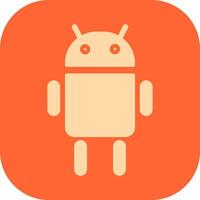 icono de vector de Android