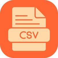 CSV Vector Icon