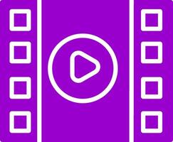 Video Play Vector Icon