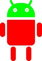 icono de vector de Android