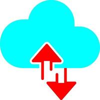 Cloud Computing Vector Icon