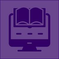 Digital Learning Vector Icon