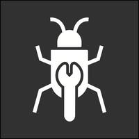 Bug Fixing Vector Icon