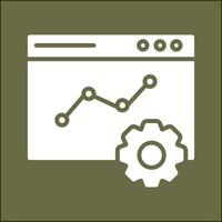 icono de vector de optimización web