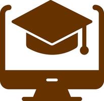 Online Learning Vector Icon