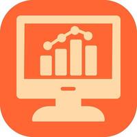 Finance Graph Vector Icon