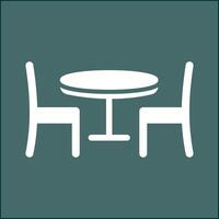 Dining Table I Vector Icon