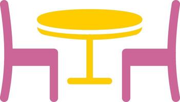 Dining Table I Vector Icon