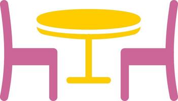 Dining Table I Vector Icon