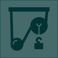Pulley Vector Icon