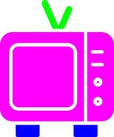 icono de vector de tv