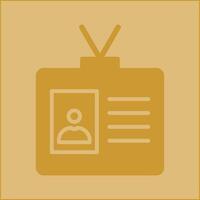 Identity Card II Vector Icon