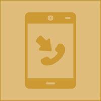 Incoming Call Vector Icon