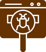 Web Bug Vector Icon
