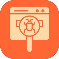 Web Bug Vector Icon