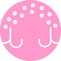 icono de vector de donut