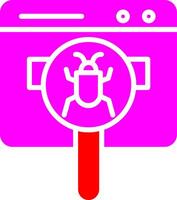 Web Bug Vector Icon