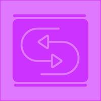 Reverse Arrow Vector Icon