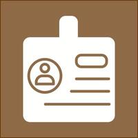 Identification Vector Icon