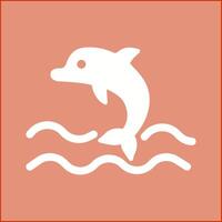 Dolphin Vector Icon