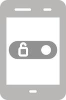 Unlock Slide Vector Icon