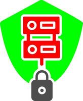 Secure Server Vector Icon