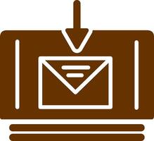 Mail Download Vector Icon