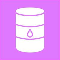 Oil Barrel Vector Icon