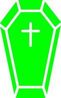 Coffin Vector Icon