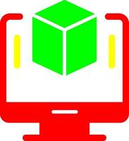 Cube Vector Icon