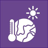 icono de vector de temperatura