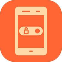 Unlock Slide Vector Icon