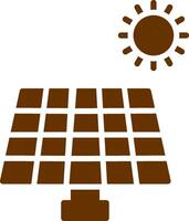 Solar Panel Vector Icon