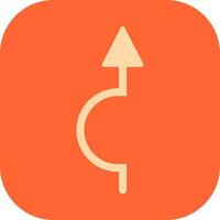 Arrow Pointing Up Vector Icon
