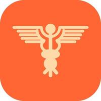 Caduceus Vector Icon