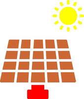 Solar Panel Vector Icon