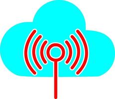 Internet Cloud Vector Icon