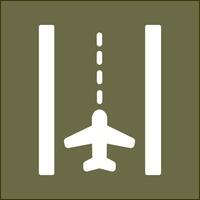 Runway Vector Icon